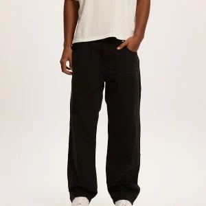 Jeans Baggy Noir Kuwalla Tee