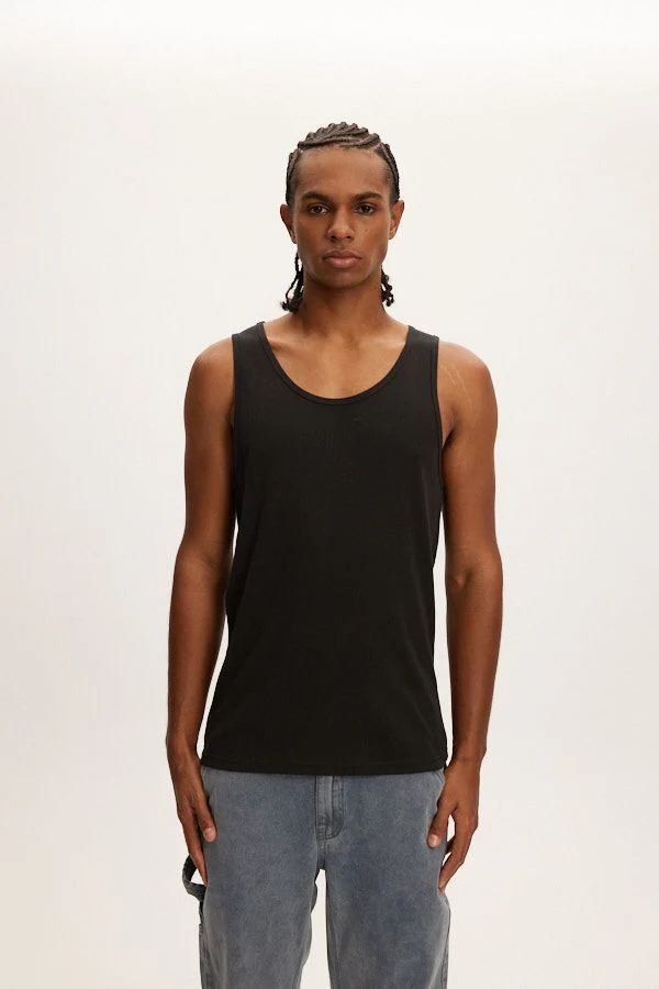 Camisole Rib Noir Kuwalla Tee – Image 2