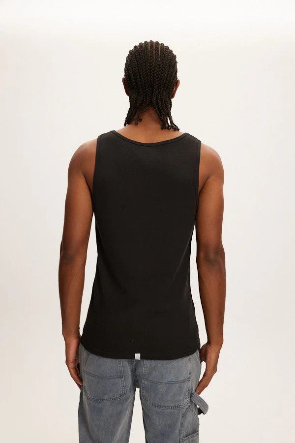 Camisole Rib Noir Kuwalla Tee – Image 3