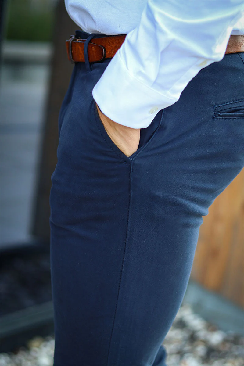 Jack & Jones Marco Bowie Chinos Navy Blazer – Image 3