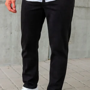 Solid Ryder Jeans Regular Fit Black