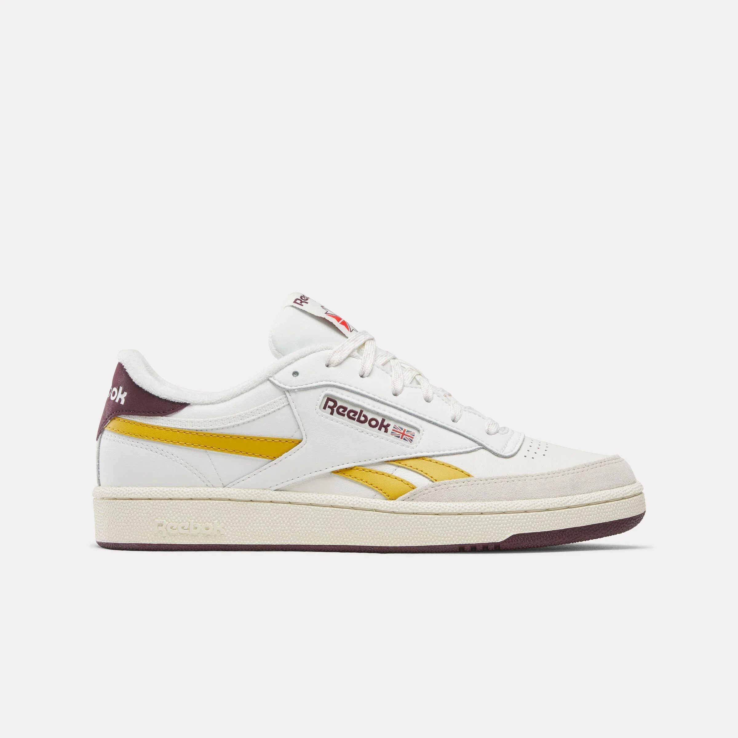 Chaussure Club C Revenge Chalk/Gritgold/Blackcherry Reebok – Image 2