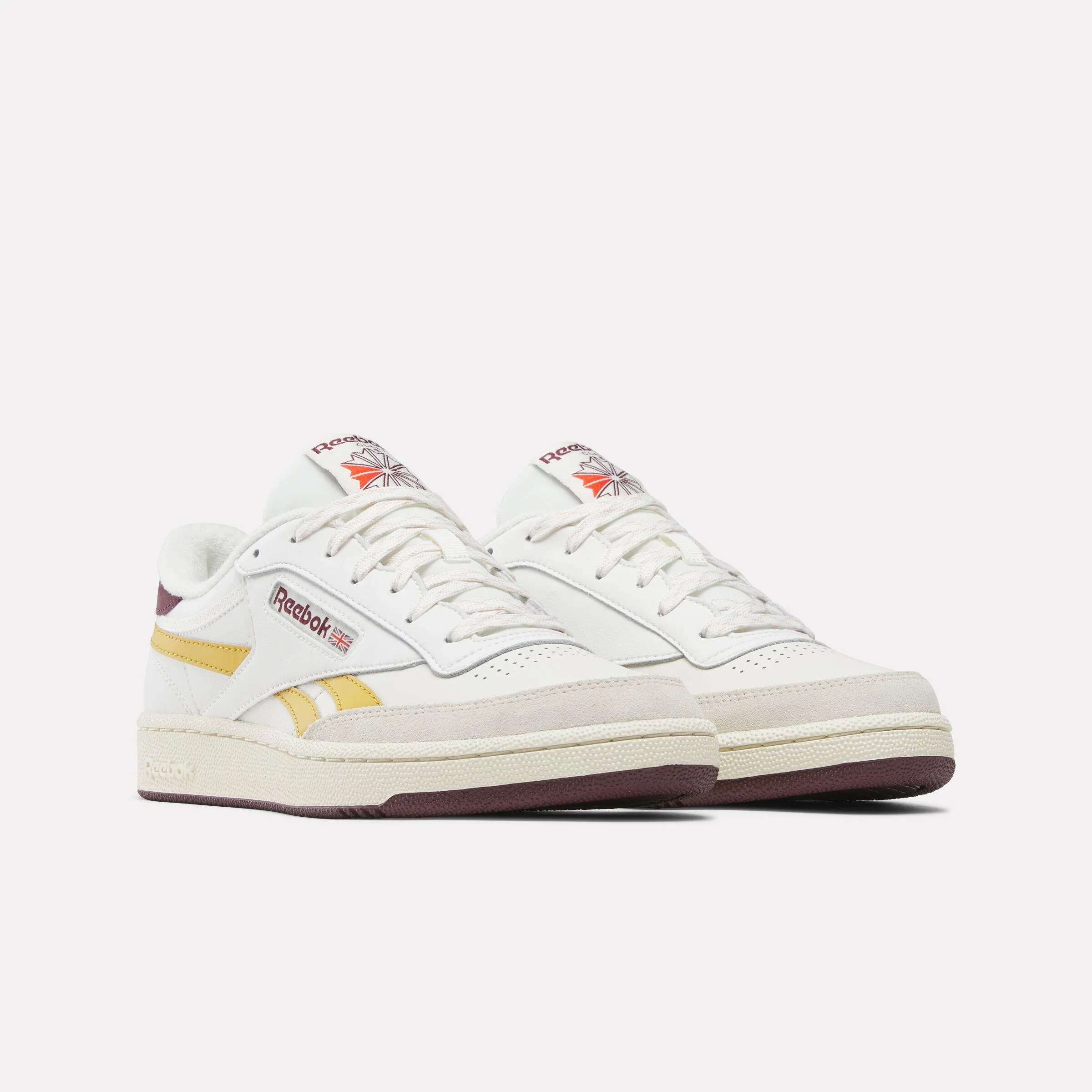 Chaussure Club C Revenge Chalk/Gritgold/Blackcherry Reebok – Image 3