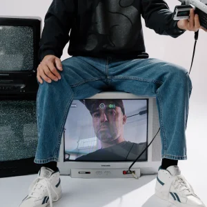 Chandail Géant Rongeur De St-Jambe Noir Séraphin