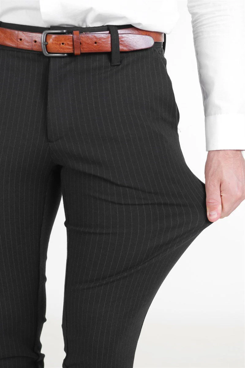 Only & Sons Mark Pant Stripe Black – Image 3