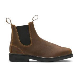 Botte 2581 Ciselée - Suède Ciré Tabac Blundstone