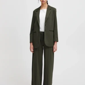 Veston Kate Oversize Vert Forêt Ichi