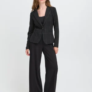 Veston Kate Woolley Noir/Vert Check Ichi