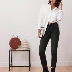 Jeans Emily Washed Black Yoga Jeans