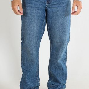 Solid Ryan Relaxed Fit Miko Middle Vintage Blue Denim