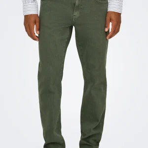 Only & Sons Weft Regular Fit Four Leaf Clover