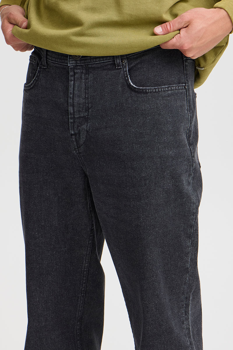 Solid Ryan Relaxed Fit Guled Grey Denim – Image 4