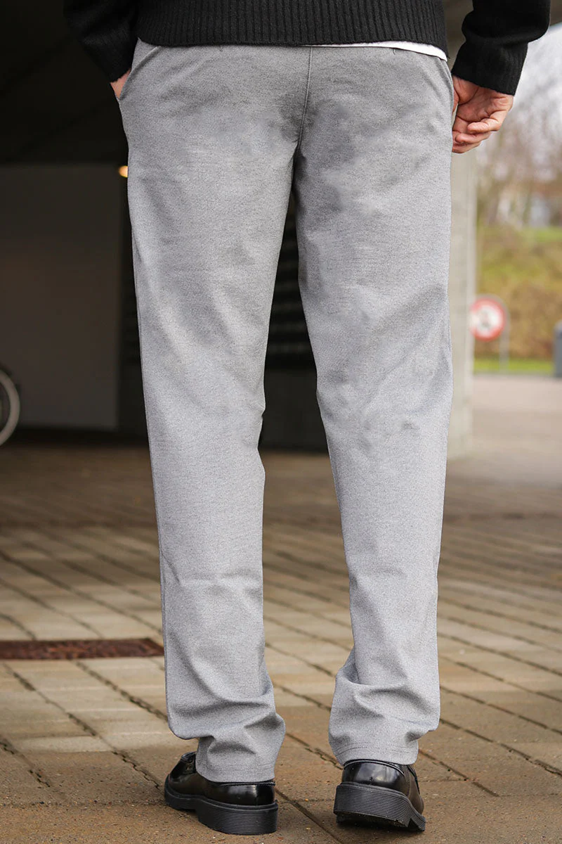 ONLY & SONS Mark Pants Regular Medium Grey Melange – Image 9