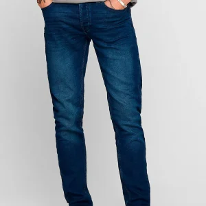 Only & Sons Loom Slim Fit Jog Blue Denim