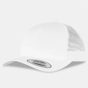Flexfit Retro Trucker Cap White