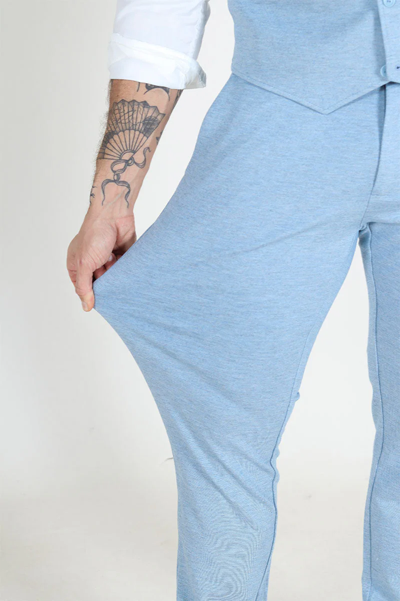 JEFF Ezra Trousers Sky Way – Image 3