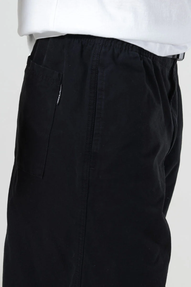 Jack & Jones Owen Barkley Baggy Fit Skater Joggershorts Black – Image 4