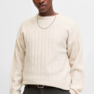 Jack & Jones Bradley Carter Knit Crew Neck Moonbeam