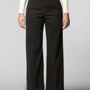 New York Studio women’s chino pants in cotton-wool blend wide leg