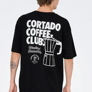 ONLY & SONS Nathan Backprint Relaxed Fit Tee Black Coffee