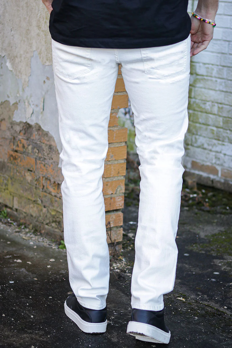 Jack & Jones Glenn Slim Fit 912 White Denim – Image 7