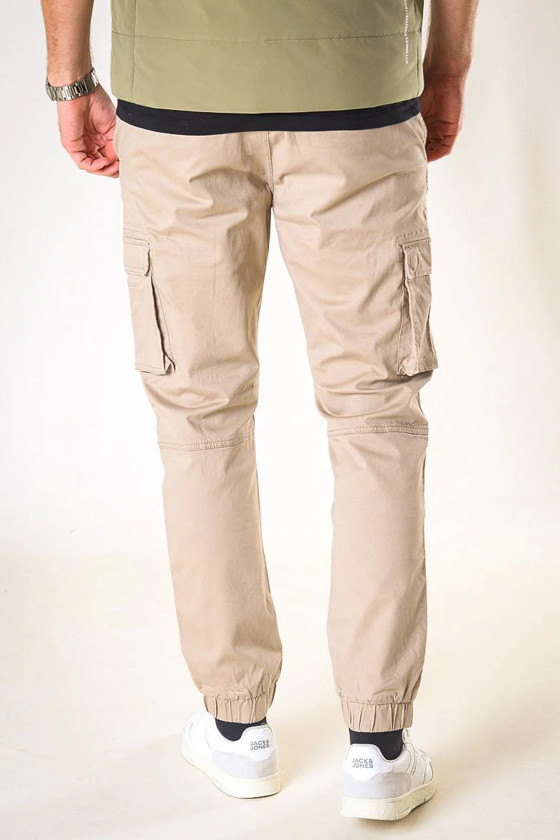 Only & Sons Cam Stage Cargo Cuff Pants Chinchilla – Image 8