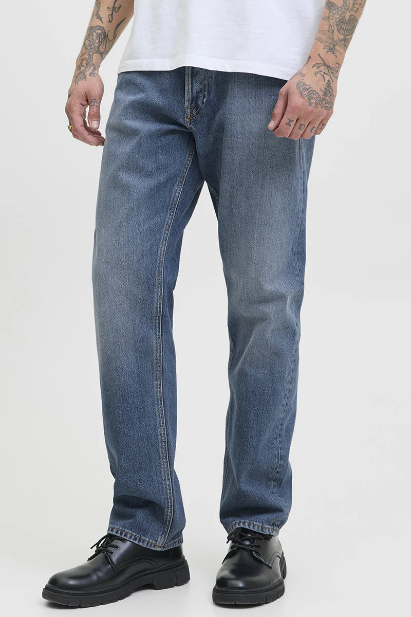 Jack & Jones Chris Relaxed Fit 908 Blue Denim – Image 2
