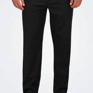 ONLY & SONS Lou Eno Tap Pants Black