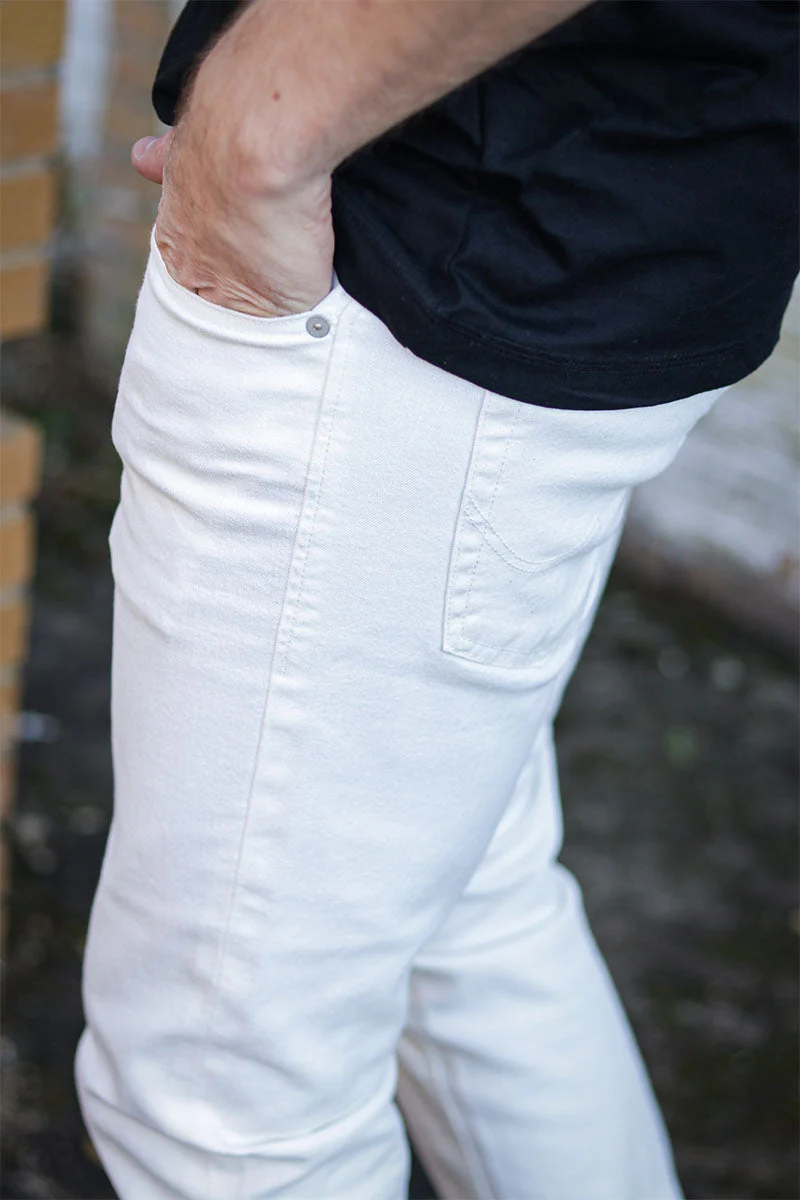 Jack & Jones Glenn Slim Fit 912 White Denim – Image 5