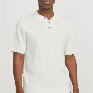 Jack & Jones Cooper Knit Polo Cloud Dancer