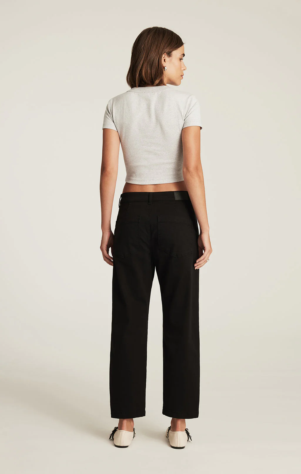 Pantalon Lauren Noir Twill Mavi Jeans – Image 5