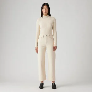 Pantalon Ribcage Ankle Zip ND White Swan Levi's