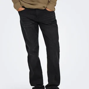 Only & Sons Weft Regular Fit 8638 Black Denim