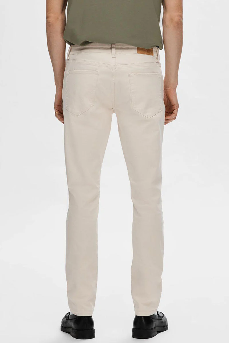 Selected Leon Soft Jeans Ecru – Image 5