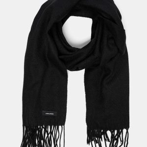 Jack & Jones SOLID WOVEN SCARF Black