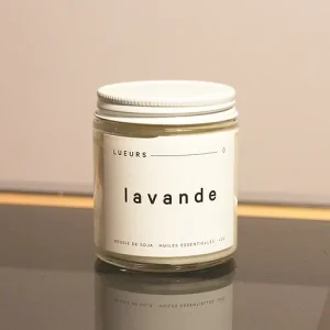 Bougie Lavande 4oz Lueurs