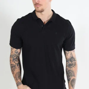 Jack & Jones Basic Polo SS Black