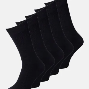 Jack & Jones JENS SOCK 5 PACK NOOS Black Black & Black & Black & Black