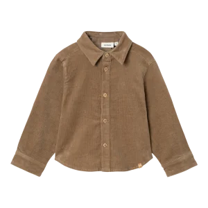 Chemises Lil' atelier mini Nmmobert ls cord shirt 6411-hg o lil
