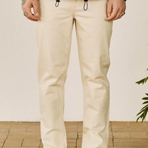 Solid Ryan Relaxed Fit Iver Oatmeal