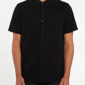 Chemise Everett Oxford SS Noir Volcom
