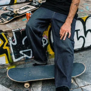 Jeans Billow Tapered High Time Blue Volcom