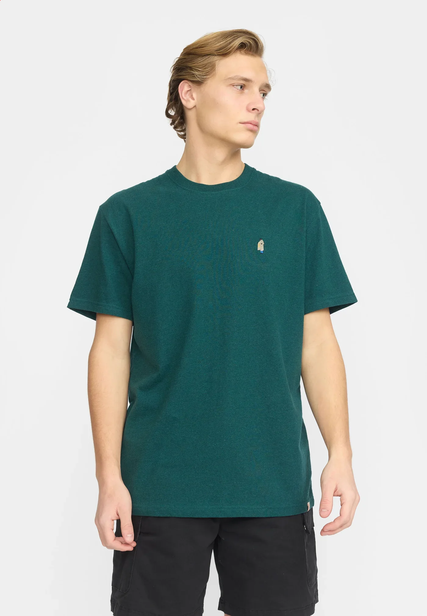 T-Shirt 1425 Jacket Man Pétrole Vert RVLT