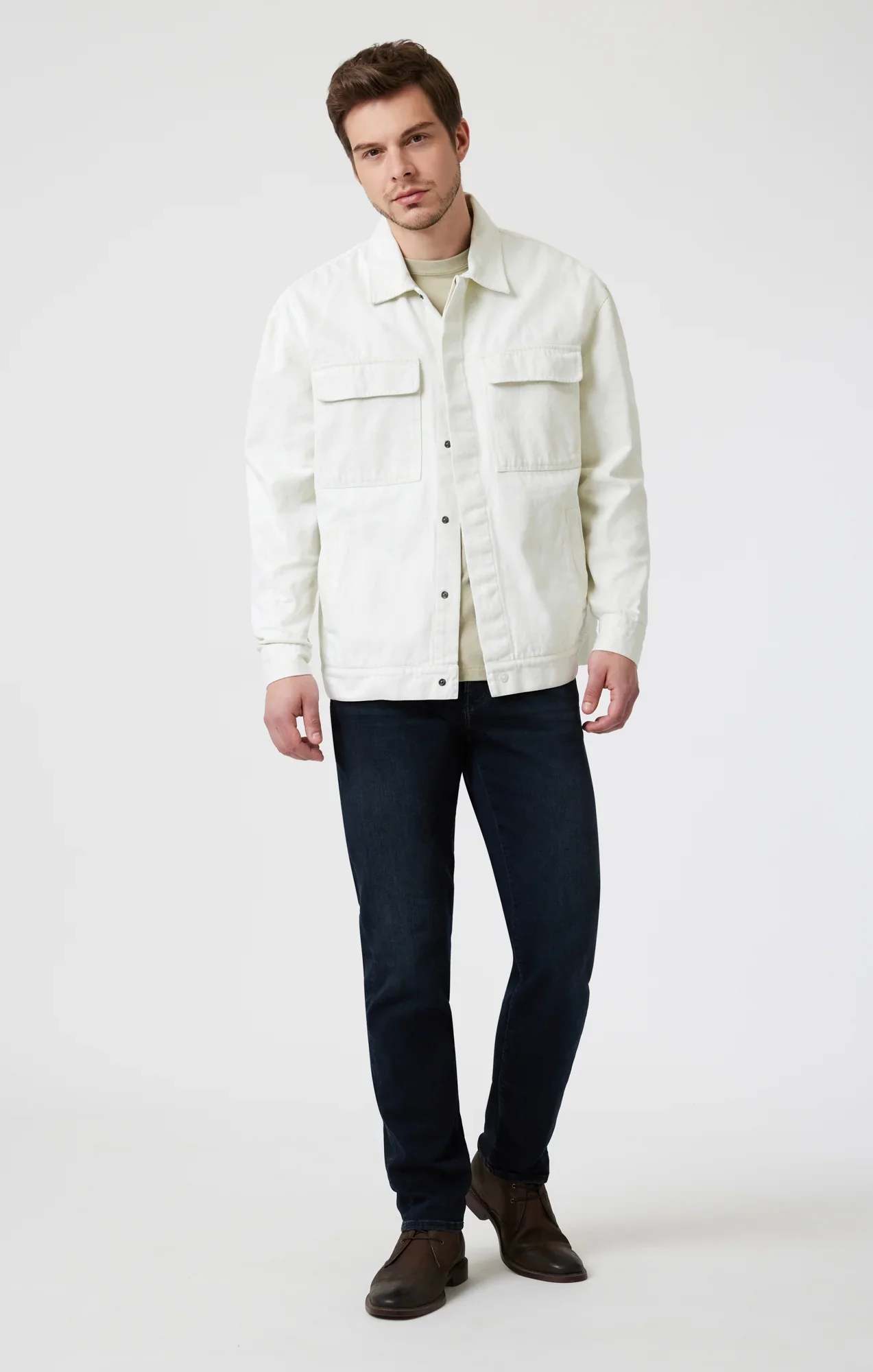 Jeans Steve Blue Black Brushed Supermove Mavi Jeans