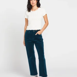 Pantalon Stoned Straight Vert Minuit Volcom