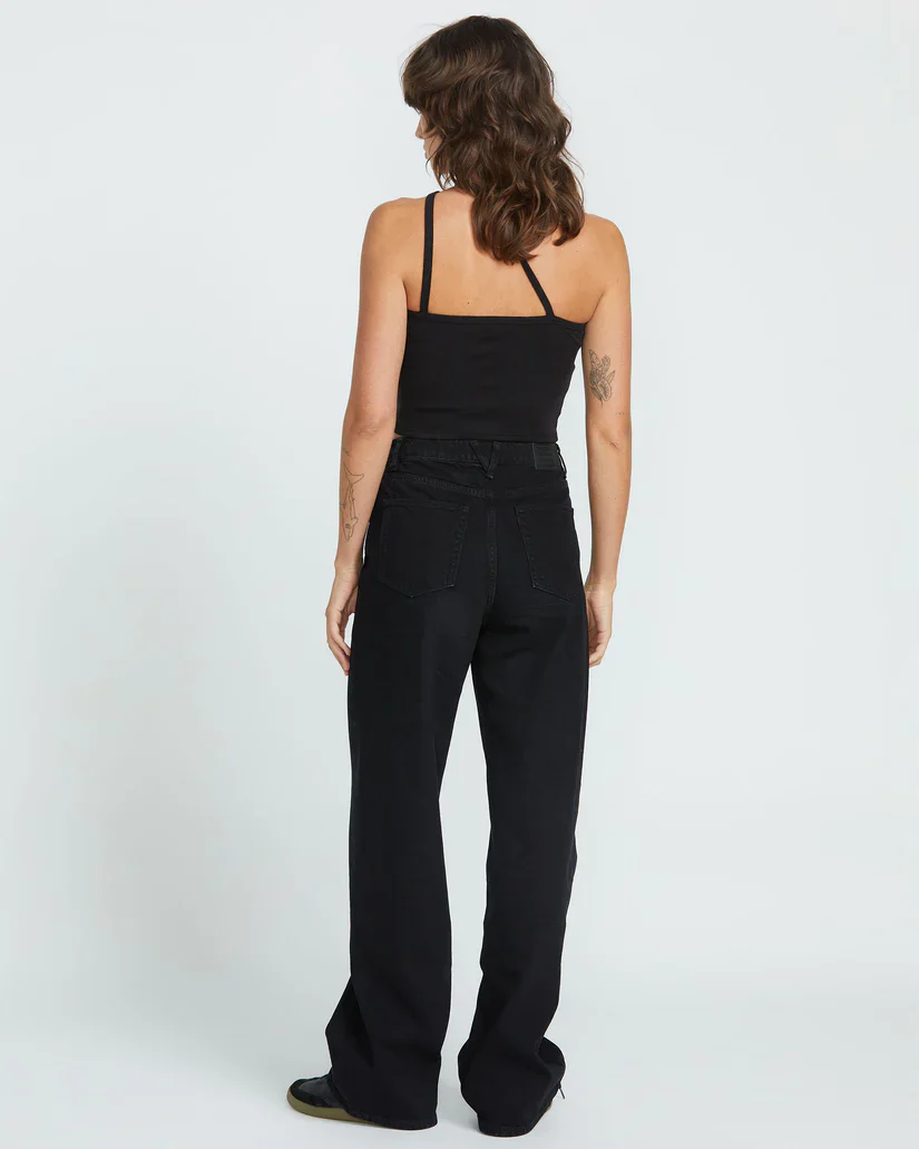 Jeans Stones Boyfriend Noir Volcom – Image 4