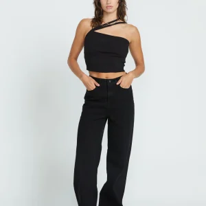 Jeans Stones Boyfriend Noir Volcom