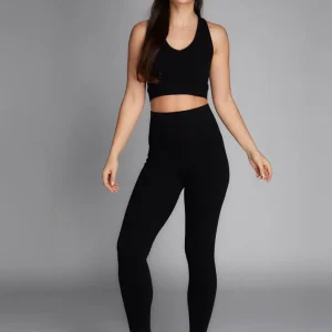 Bamboo Rib Highwaisted Legging C'est Moi