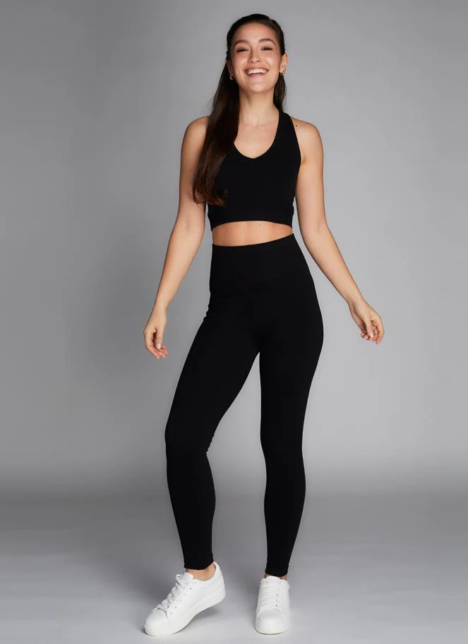 Bamboo Rib Highwaisted Legging C'est Moi