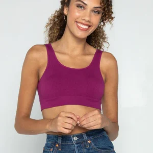 Bamboo Bralette Magenta C'est Moi